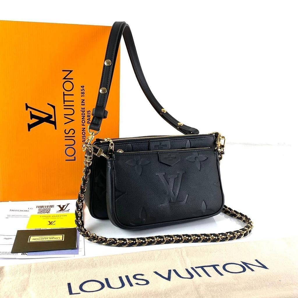 MULTI-POCHETTE MONOGRAM EMPERIENTE BLACK