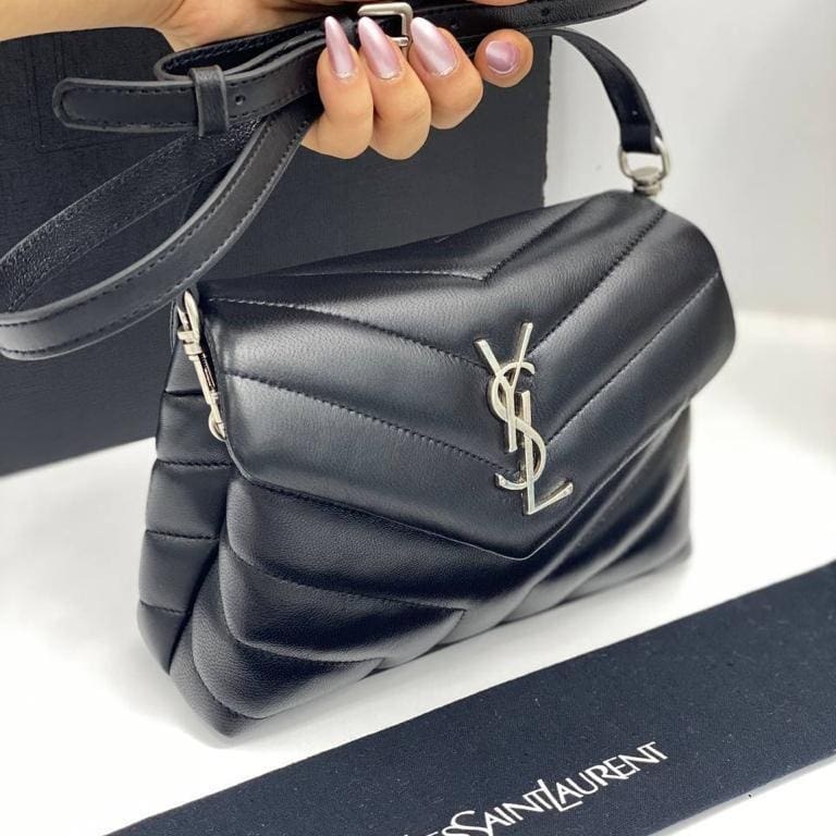 LOULOU TOY BAG BLACK