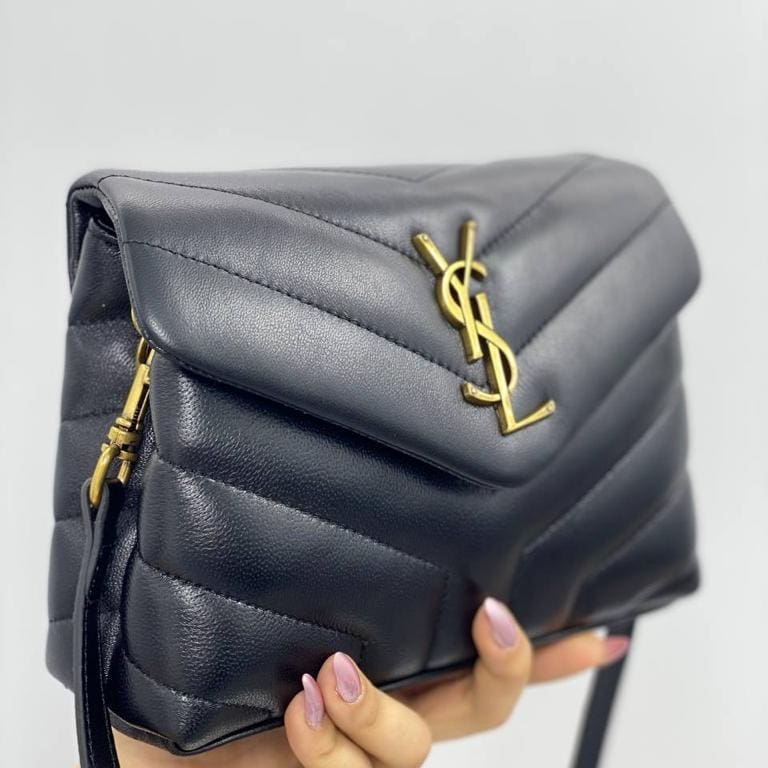 LOULOU TOY BAG BLACK