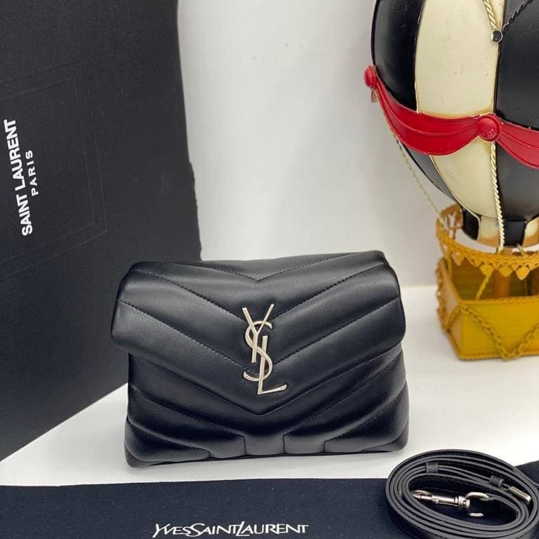 LOULOU TOY BAG BLACK