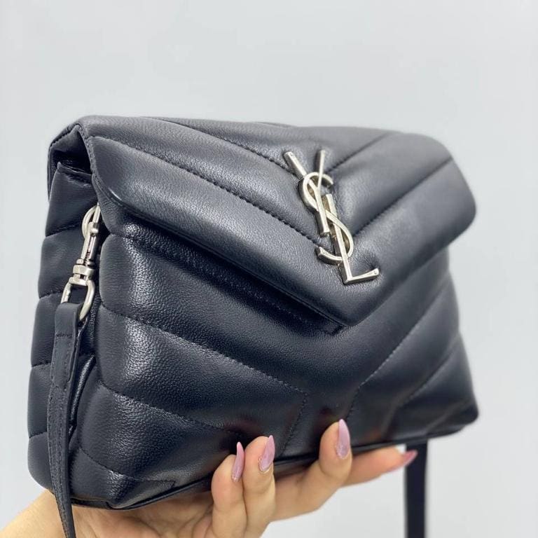 LOULOU TOY BAG BLACK