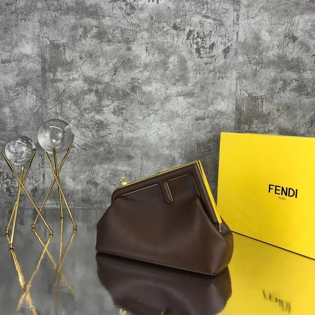 F First Bag Dark Brown