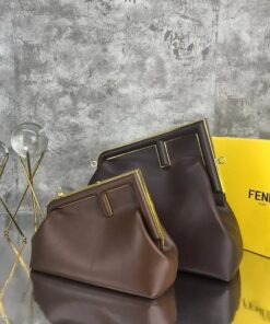 F First Bag Dark Brown