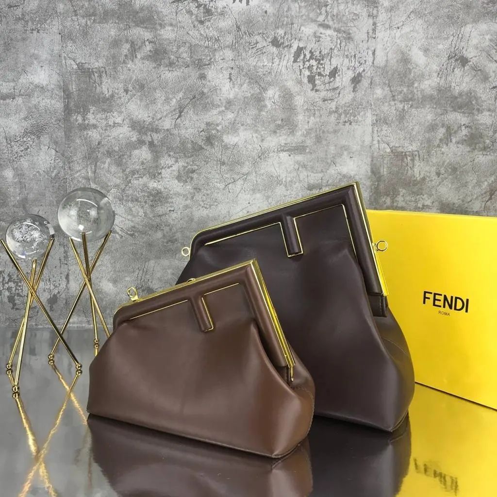 F First Bag Dark Brown