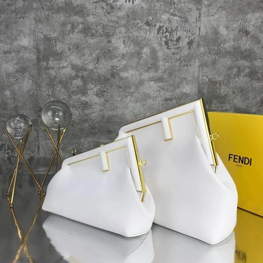 F First Bag White