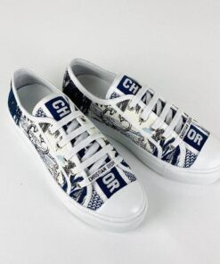 Tiger Toile de Jouy Sneaker