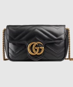MARMONT MATELASSÉ SHOULDER BAG SUPER MINI BLACK