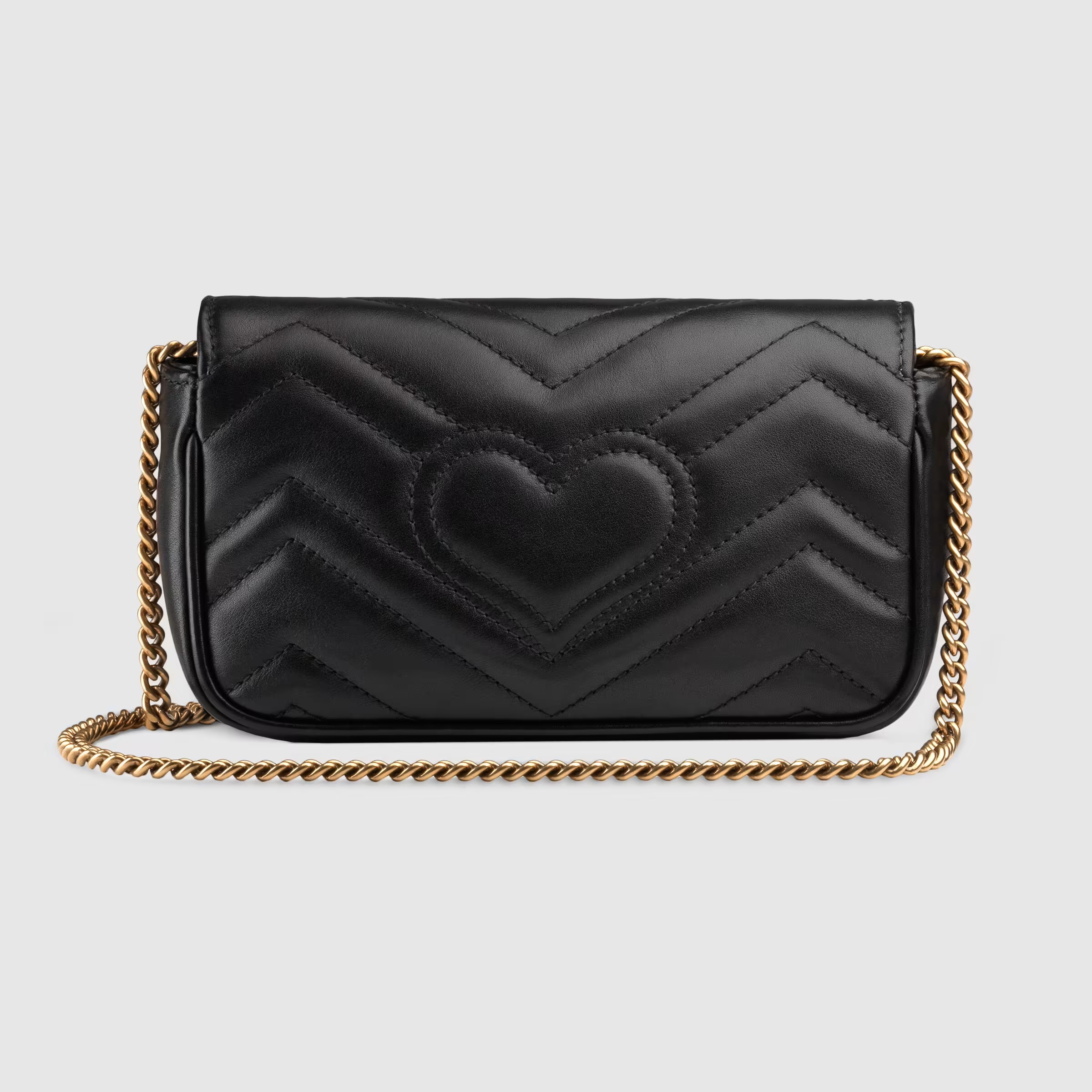 MARMONT MATELASSÉ SHOULDER BAG SUPER MINI BLACK