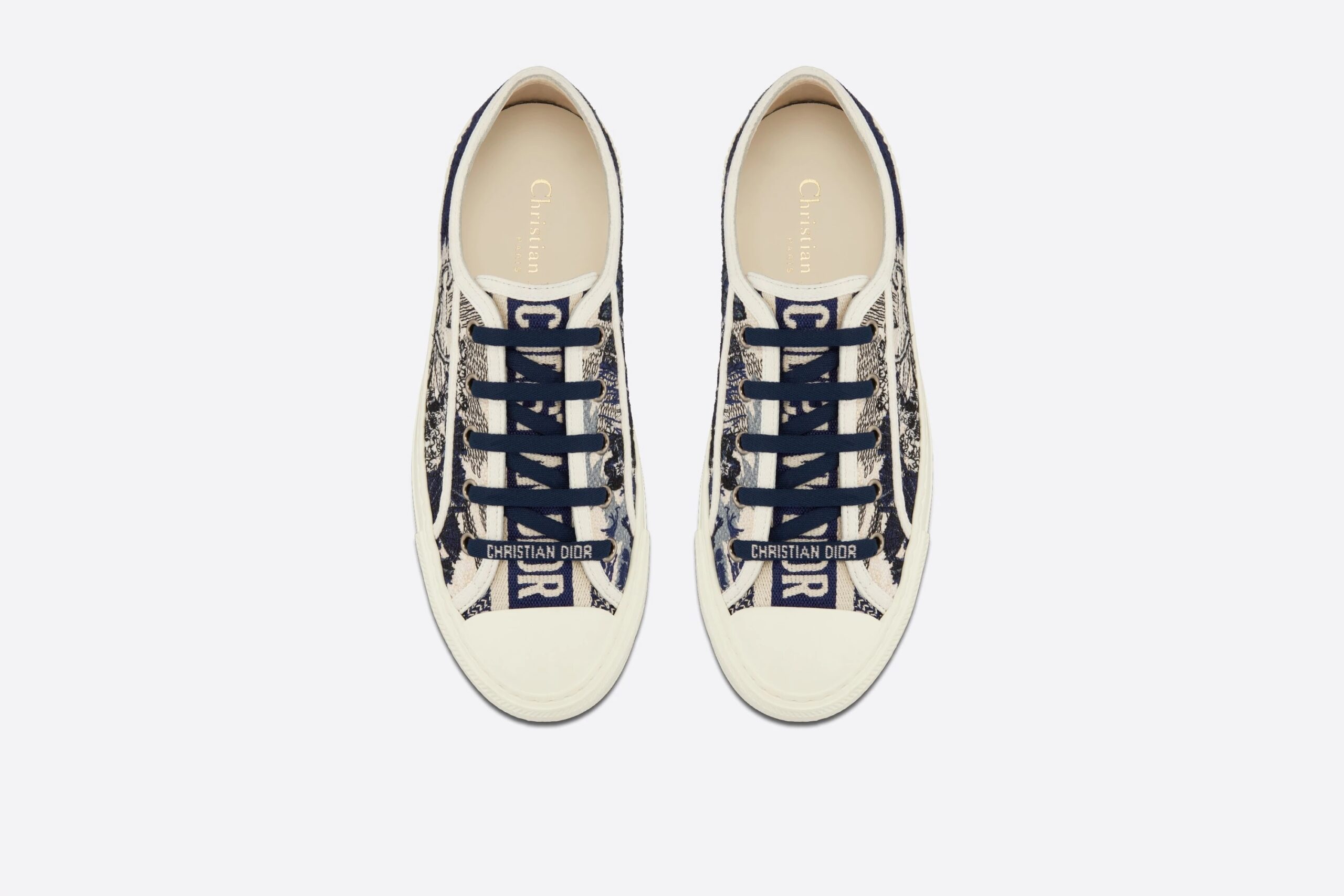 Tiger Toile de Jouy Sneaker