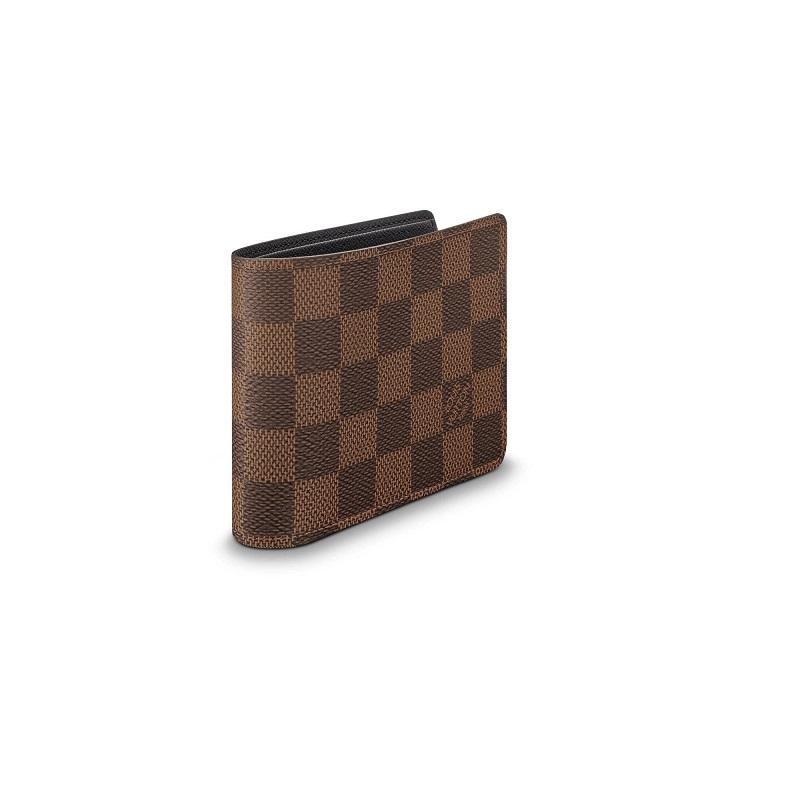 BROWN DAMIER WALLET