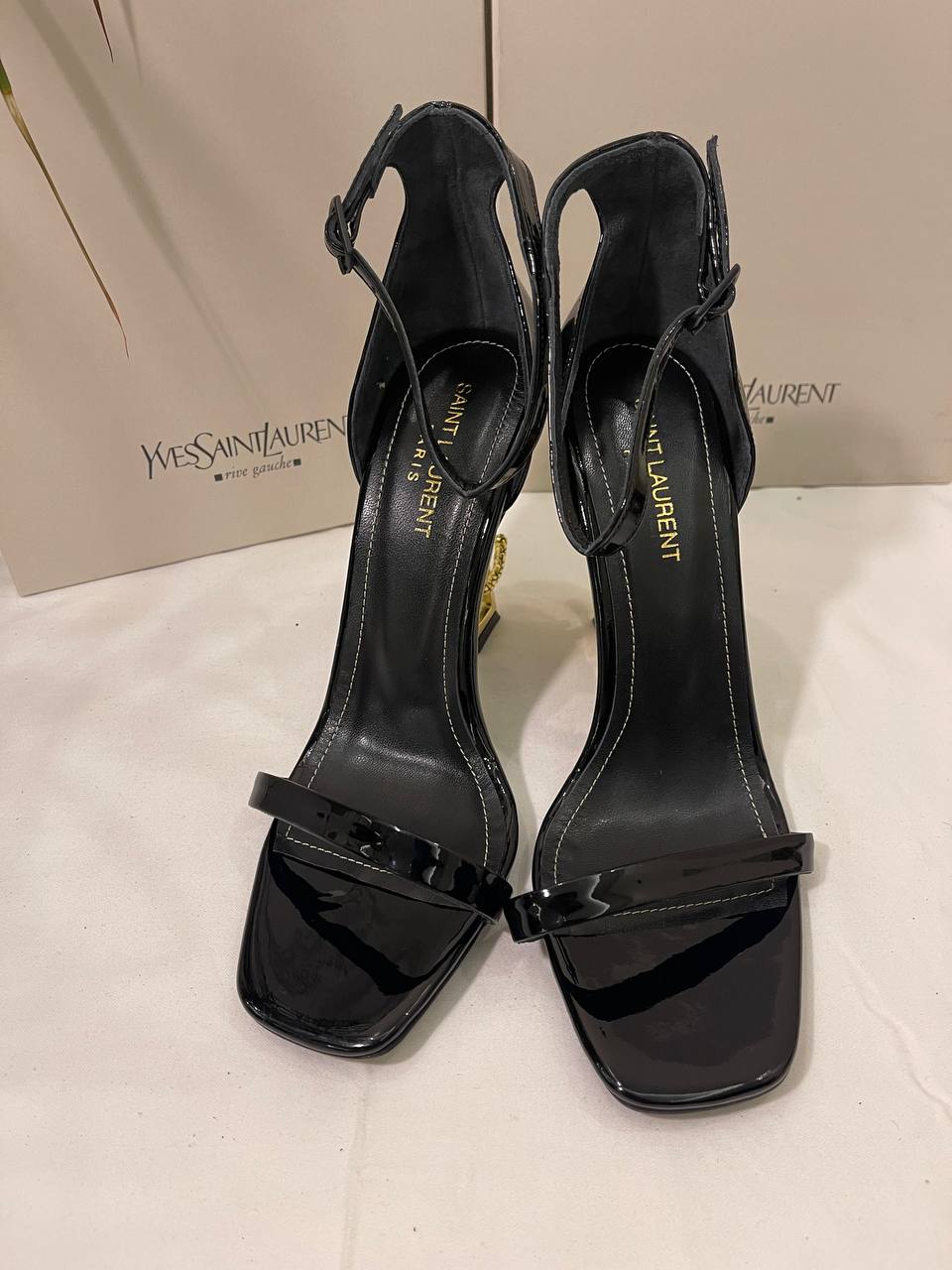 Opyum Patent Leather Sandals