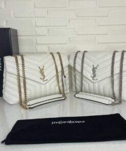 MONOGRAM LOULOU LEATHER SHOULDER BAG