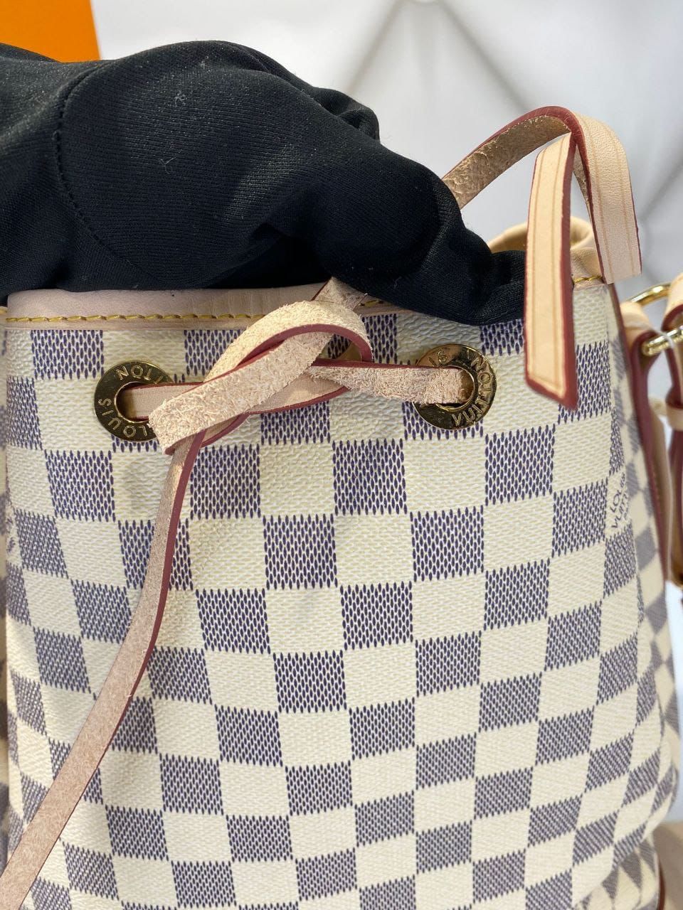 NÉONOÉ MM-BEIGE DAMIER