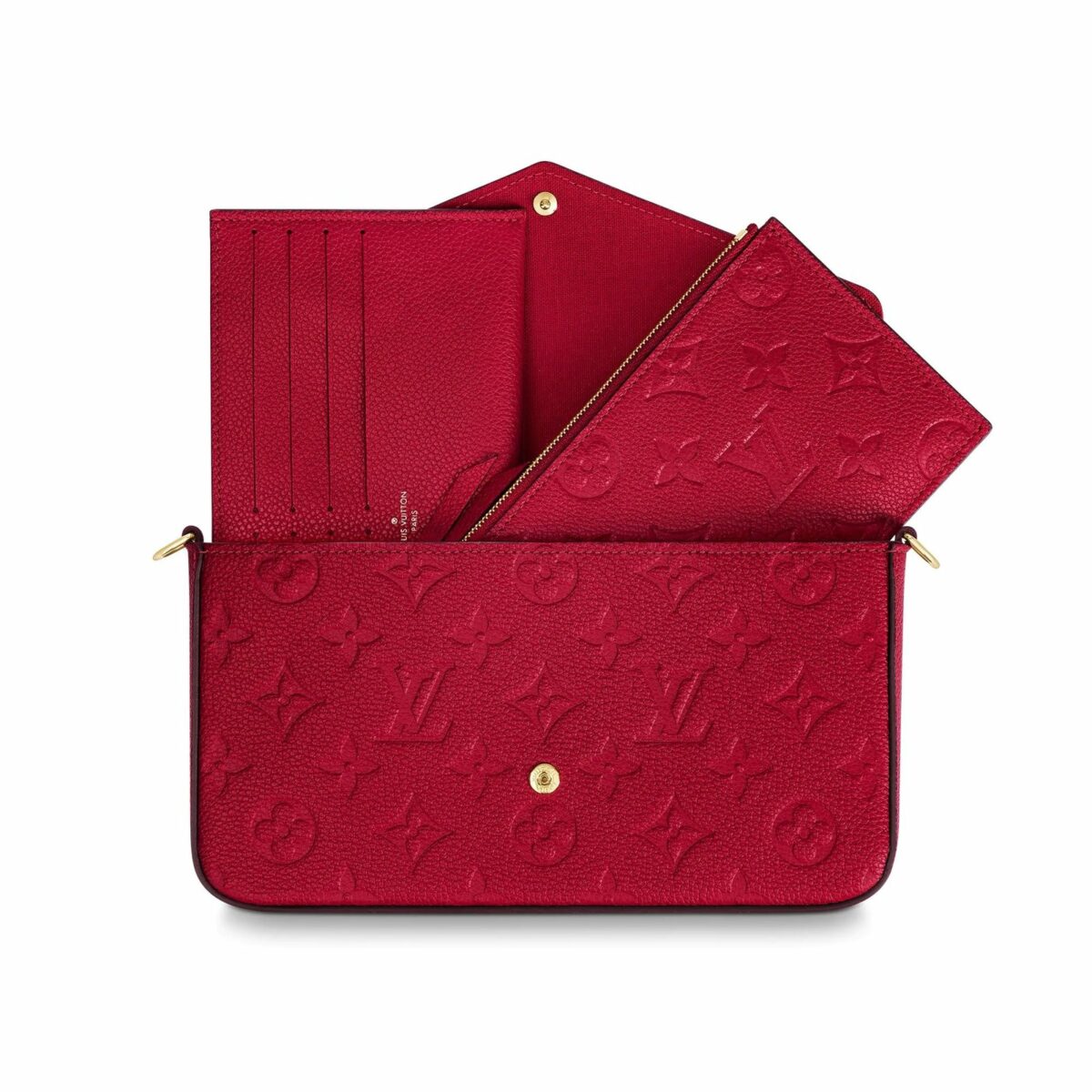 FÉLICIE POCHETTE RED
