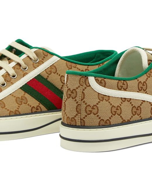 Brown Tennis 1977 GG Canvas Sneaker