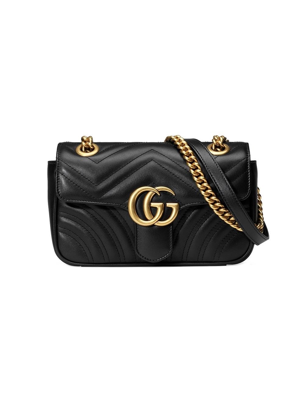 MARMONT MATELASSÉ SHOULDER BAG MINI BLACK