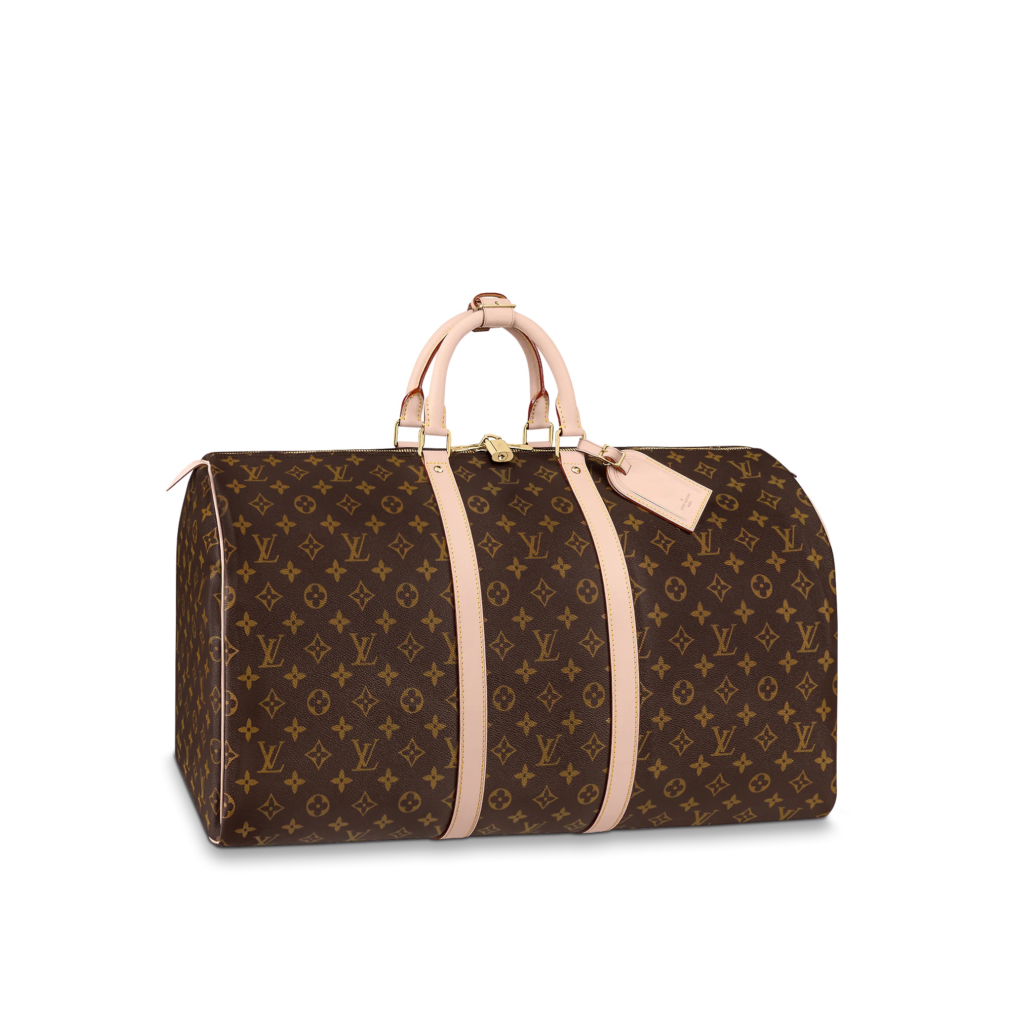 KEEPALL BANDOULIÈRE 55 MONOGRAM CANVAS