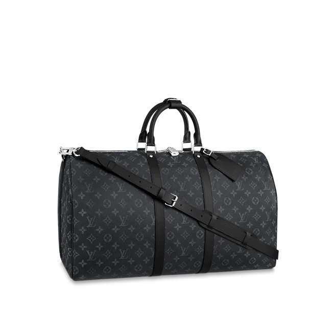 KEEPALL BANDOULIÈRE 55 MONOGRAM ECLIPSE