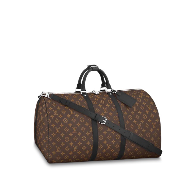 KEEPALL BANDOULIÈRE 55 MONOGRAM MACASSAR