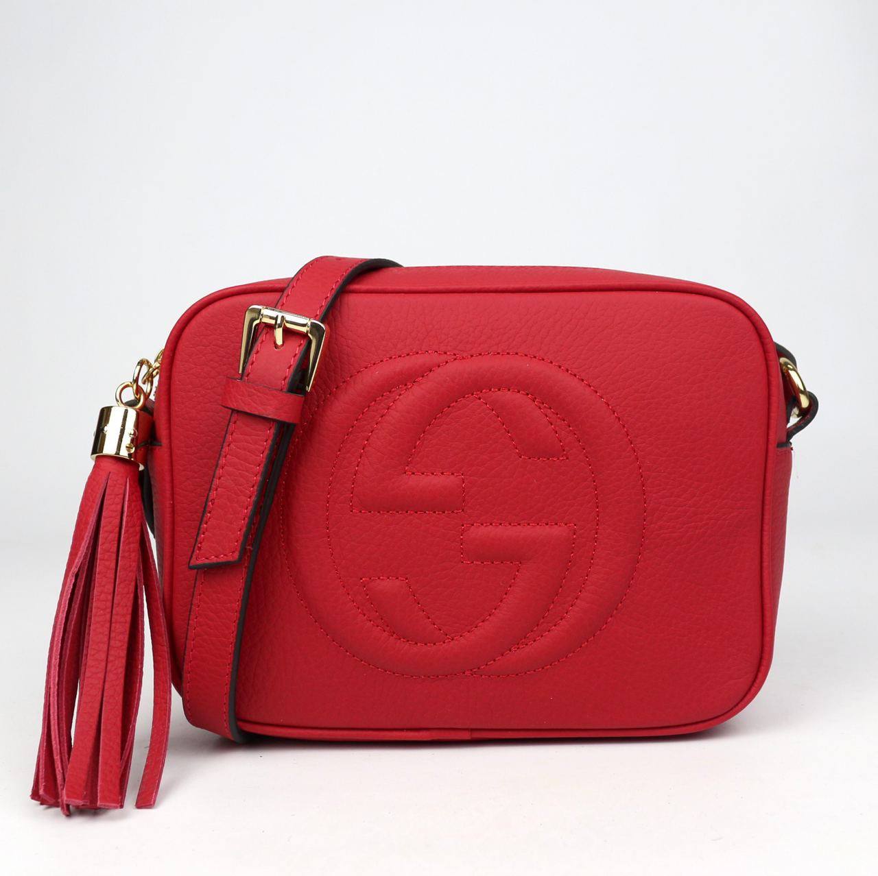 SOHO SMALL LEATHER DISCO BAG