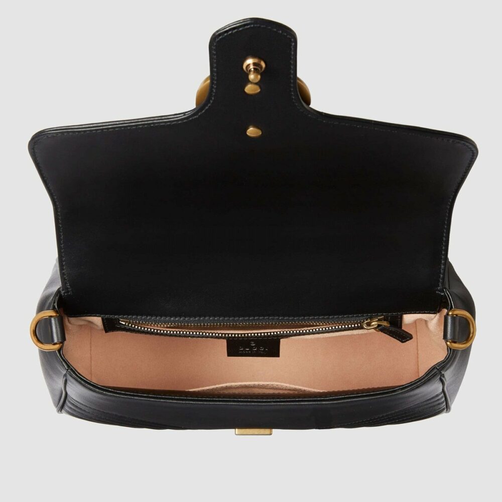 MARMONT SMALL TOP HANDLE BAG BLACK