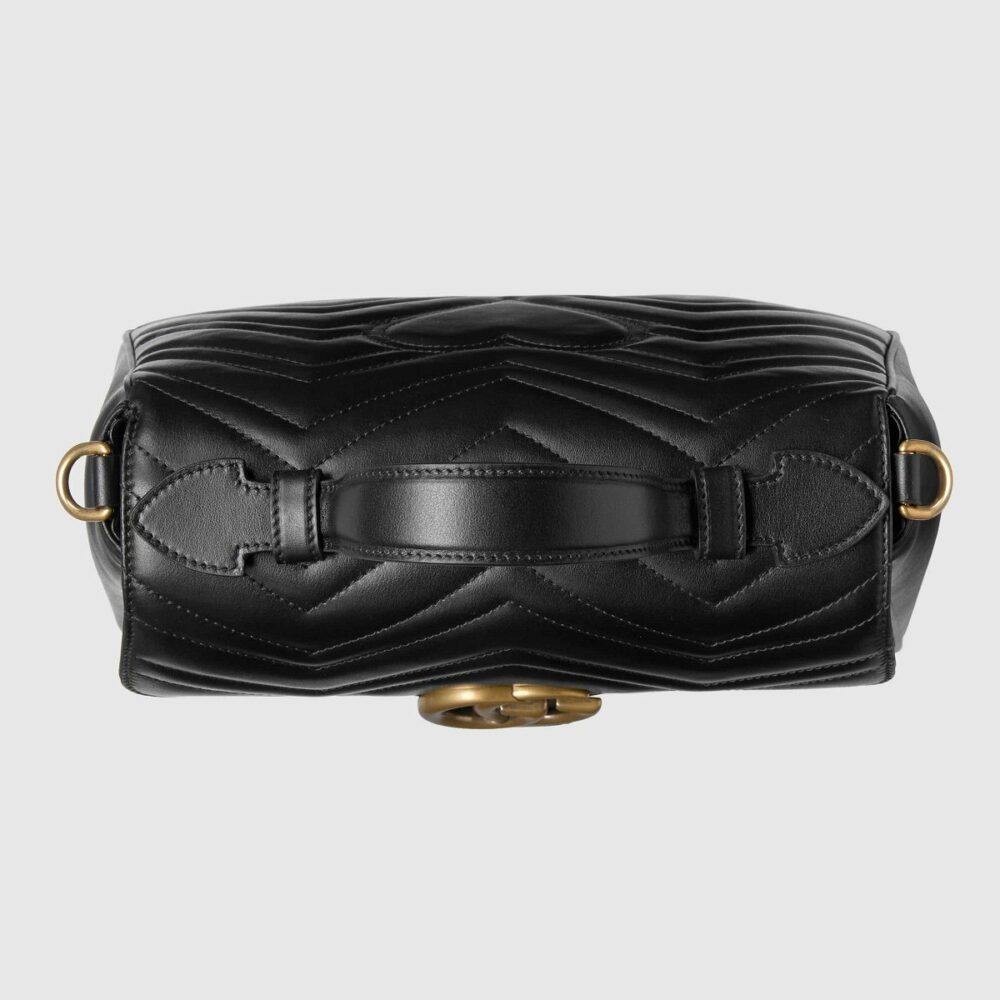 MARMONT SMALL TOP HANDLE BAG BLACK